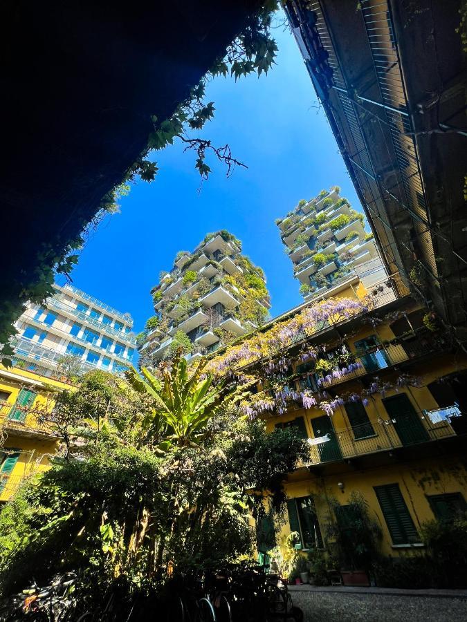The Mundial Studio - Bosco Verticale View Milan Bagian luar foto
